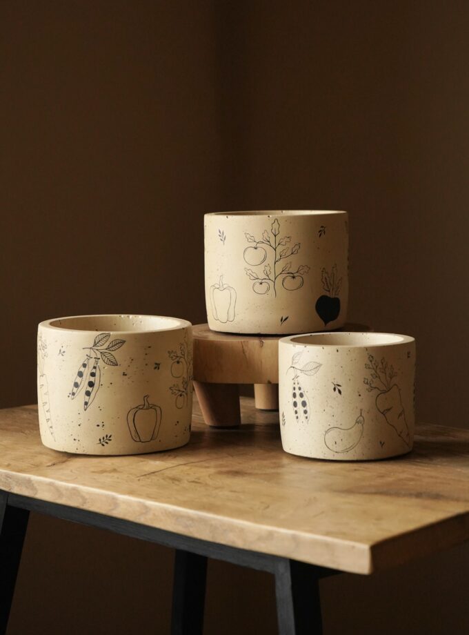 Горщик "Грядки"