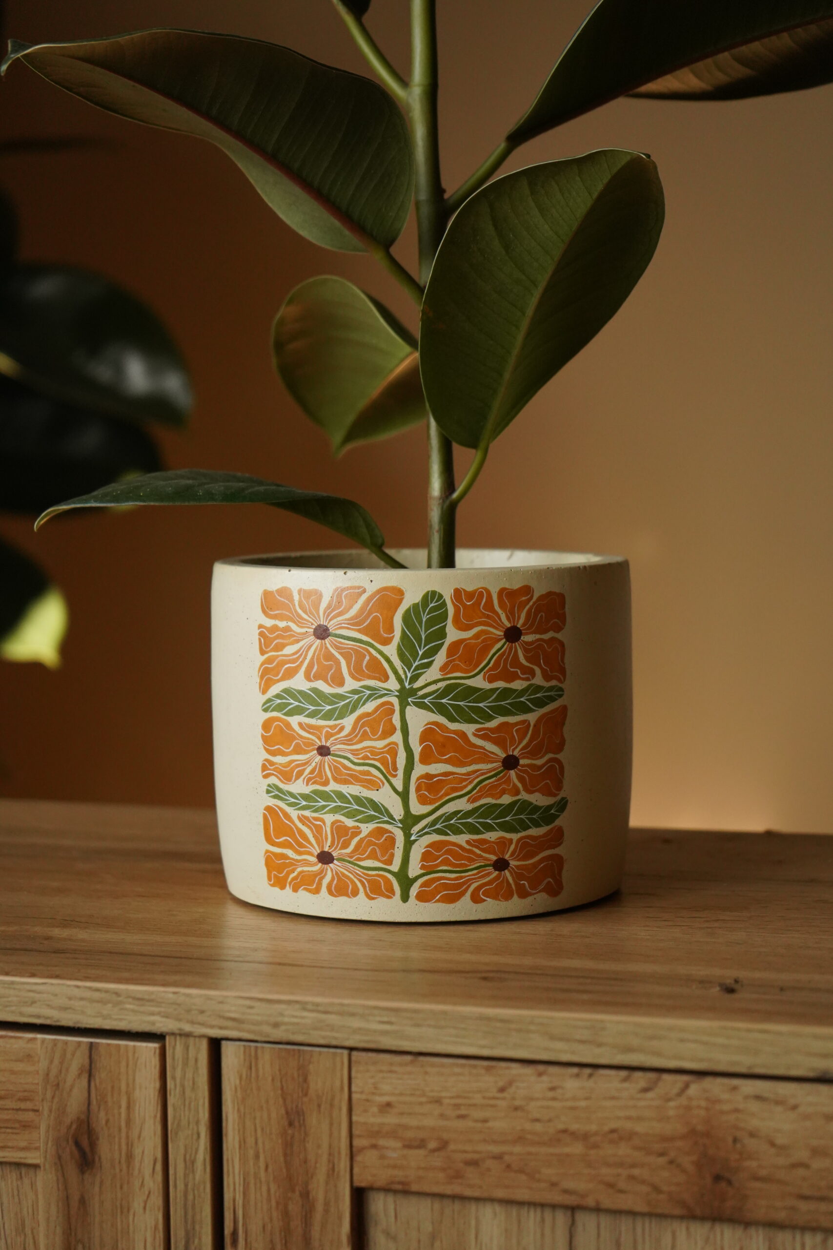 Горщик "Чорнобривці"